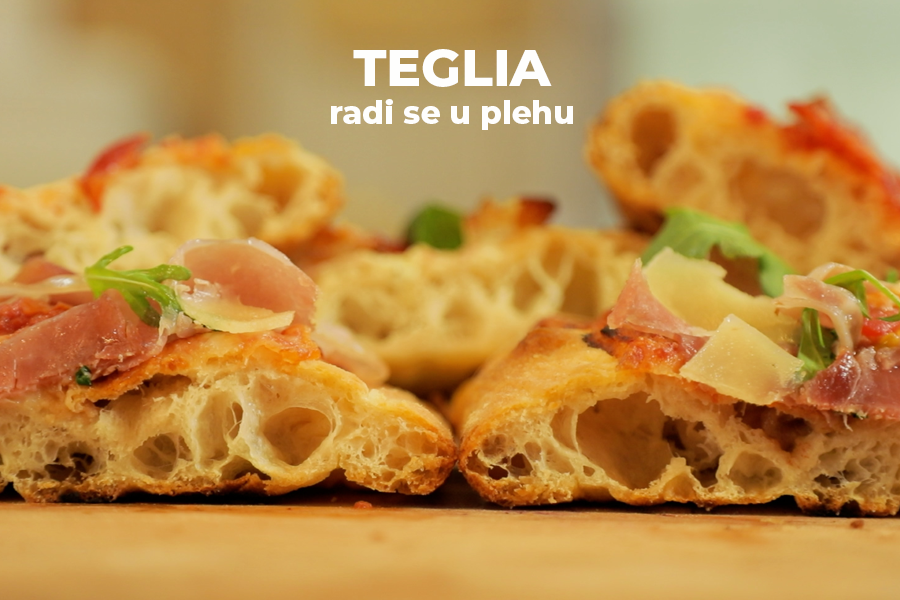 Teglia alla Romana — presek testa